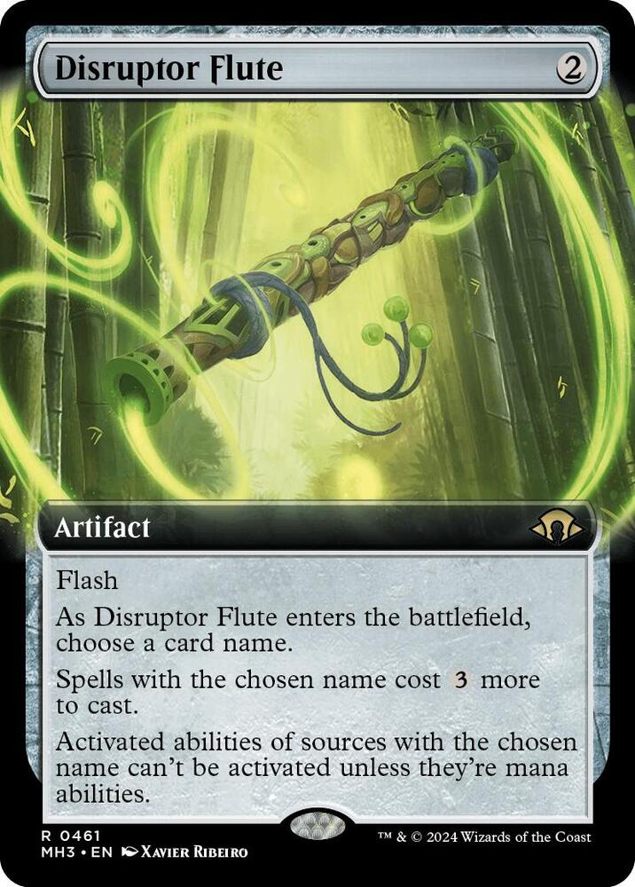 Disruptor Flute Extended Art (Modern Horizons 3)  - Foil