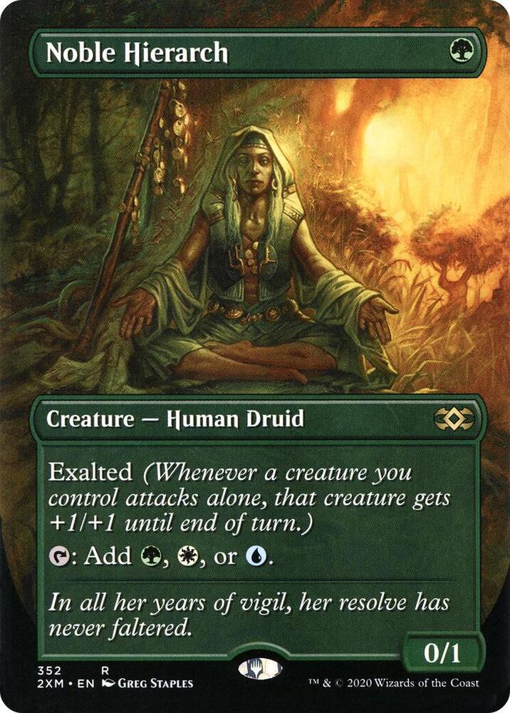 Noble Hierarch Borderless (Double Masters) 