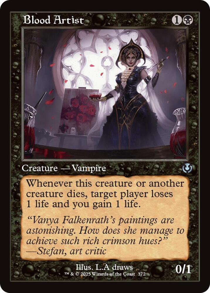 Blood Artist Retro Frame (Innistrad Remastered) 