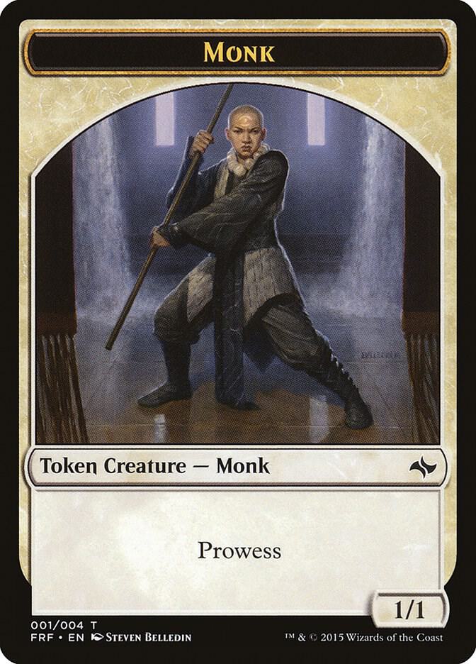 Monk Token 1/4 (Fate Reforged) 