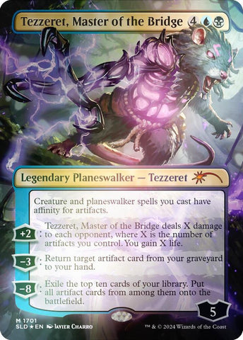 Tezzeret Master of the Bridge Rainbow Foil (Secret Lair Drop Series)  - Foil