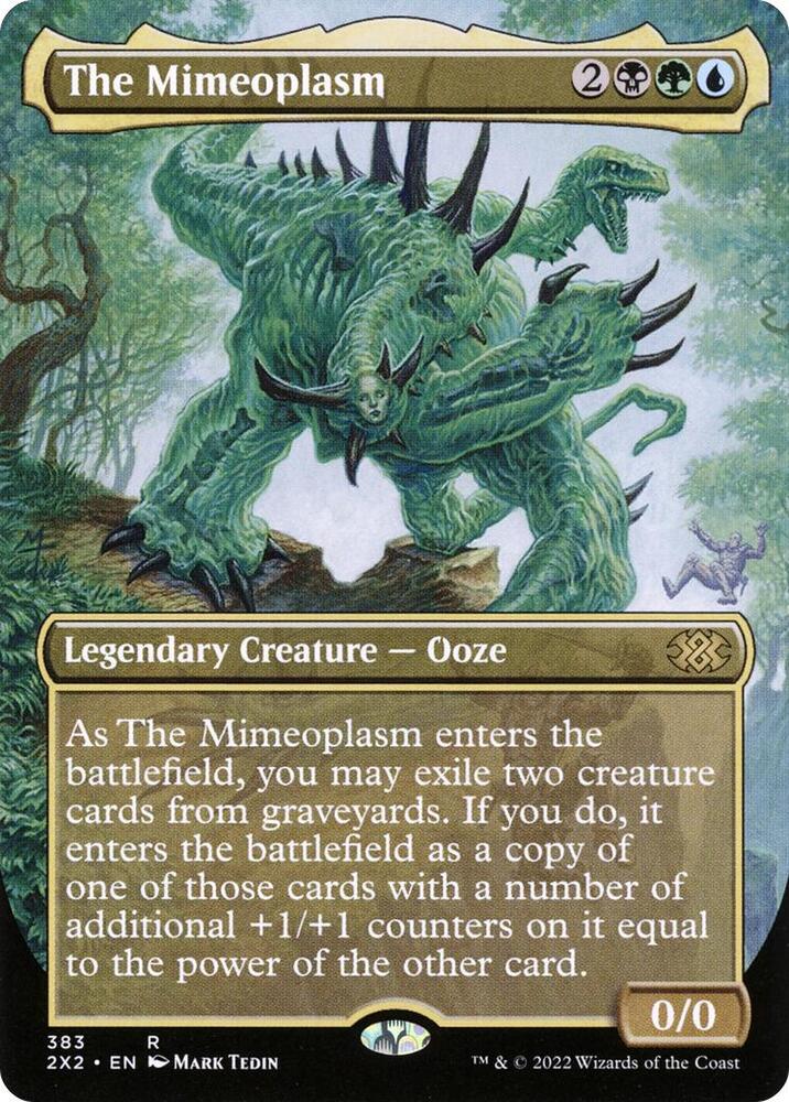 The Mimeoplasm Borderless (Double Masters 2022)  - Foil