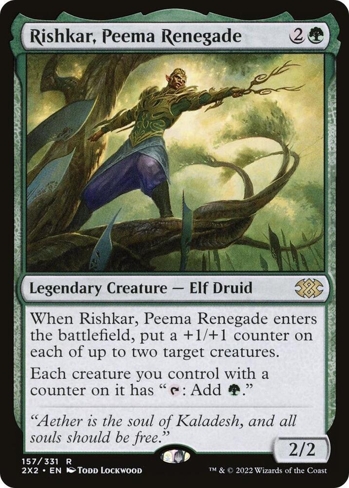 Rishkar Peema Renegade (Double Masters 2022)  - Foil