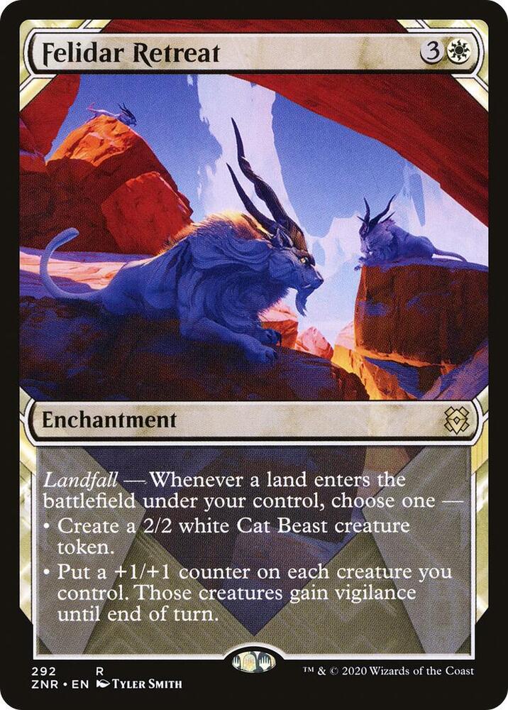 Felidar Retreat 292 (Zendikar Rising)  - Showcase