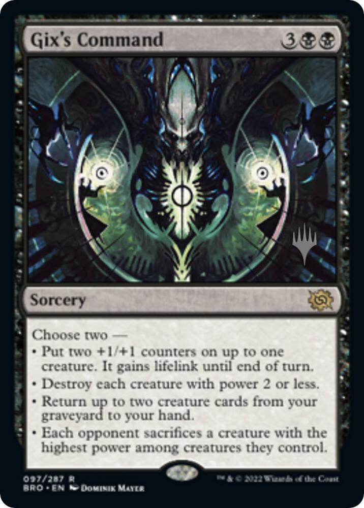 Gixs Command (Promo Pack: The Brothers' War) 