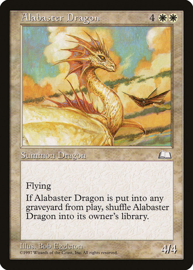 Alabaster Dragon (Weatherlight) 