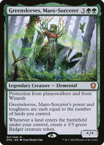 Greensleeves Maro Sorcerer 27 (Commander: Dominaria United)  - Foil