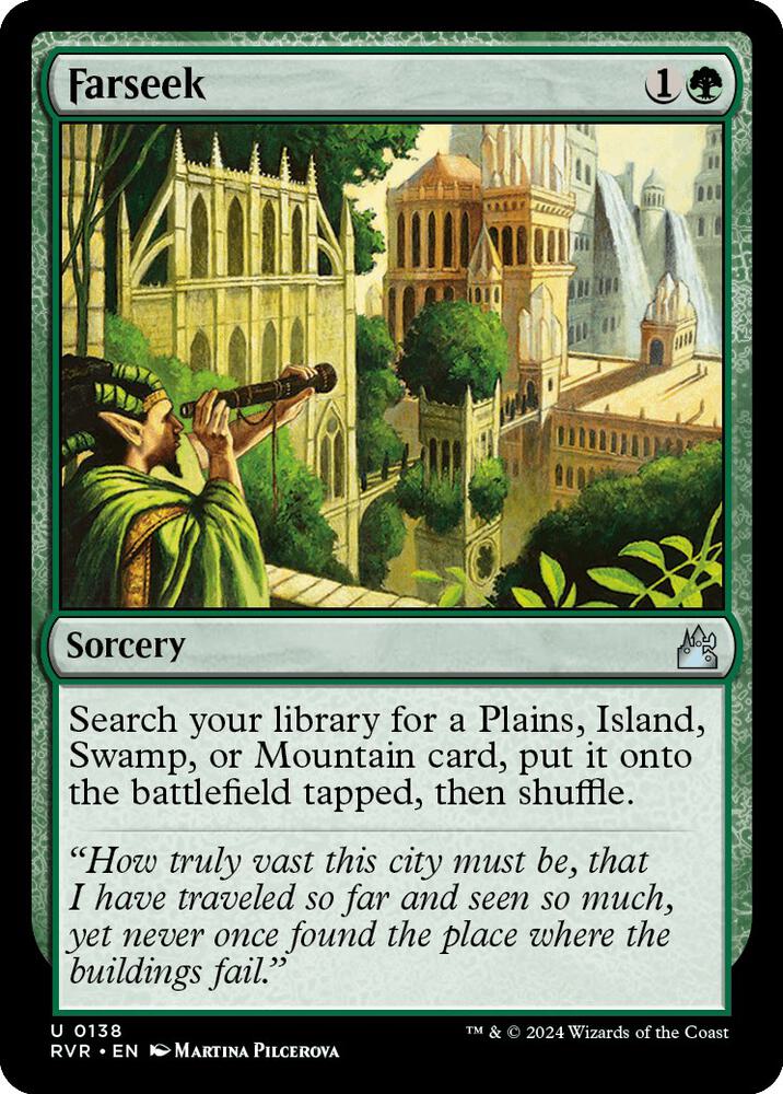Farseek (Ravnica Remastered)  - Foil