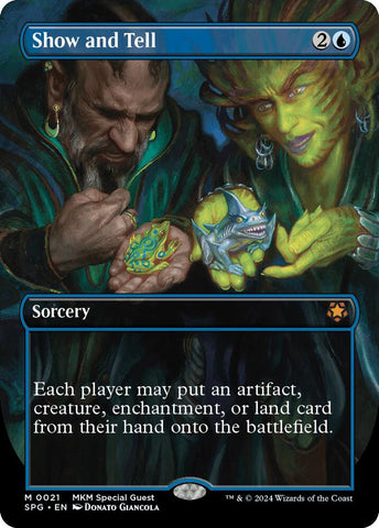 Show and Tell 21/0 (Special Guests)  - Borderless