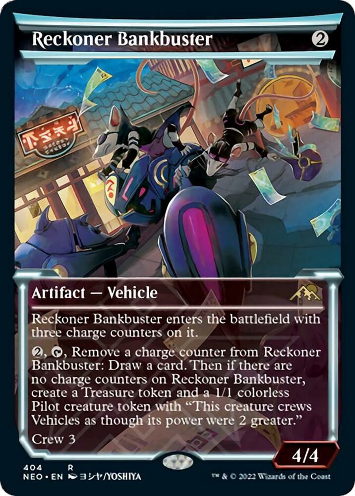 Reckoner Bankbuster Showcase (Kamigawa: Neon Dynasty) 