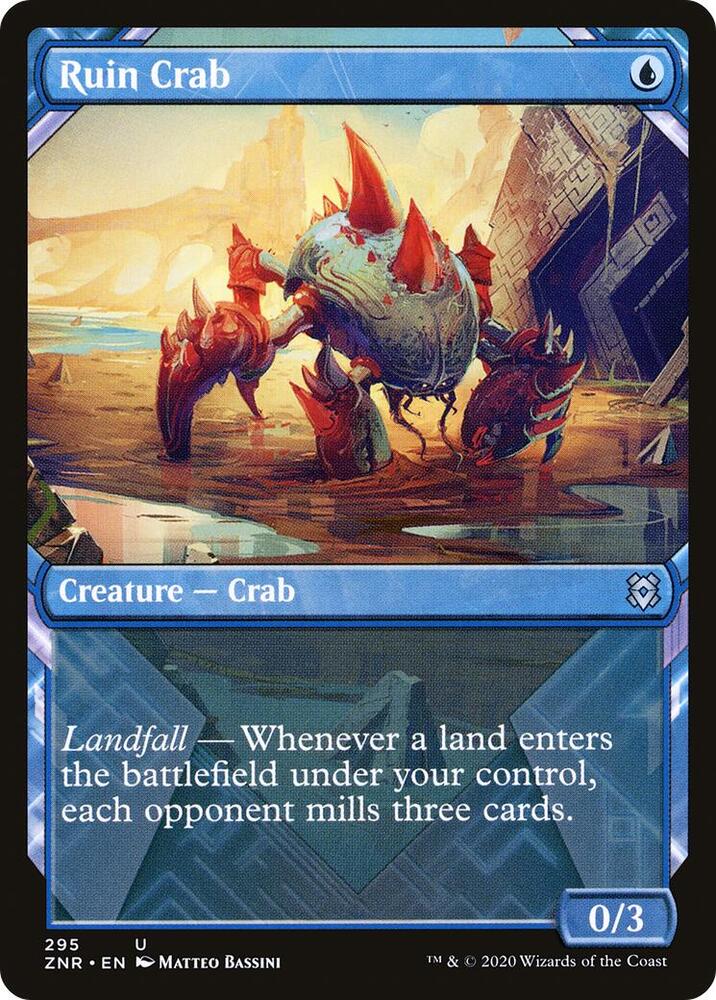Ruin Crab Showcase (Zendikar Rising) 
