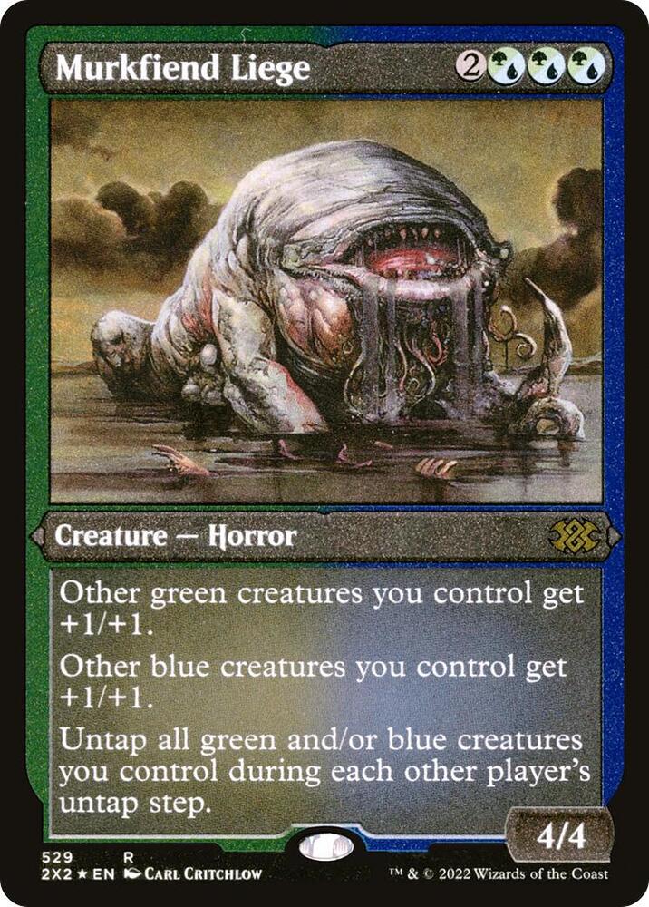 Murkfiend Liege Foil Etched (Double Masters 2022)  - Foil