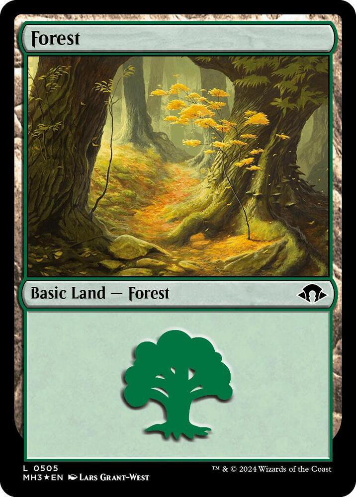 Forest 0505 Ripple Foil (Modern Horizons 3)  - Foil