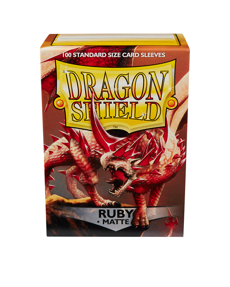 Dragon Shield - Ruby - Matte Sleeves