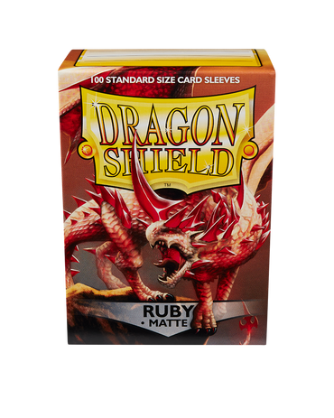 Dragon Shield - Ruby - Matte Sleeves