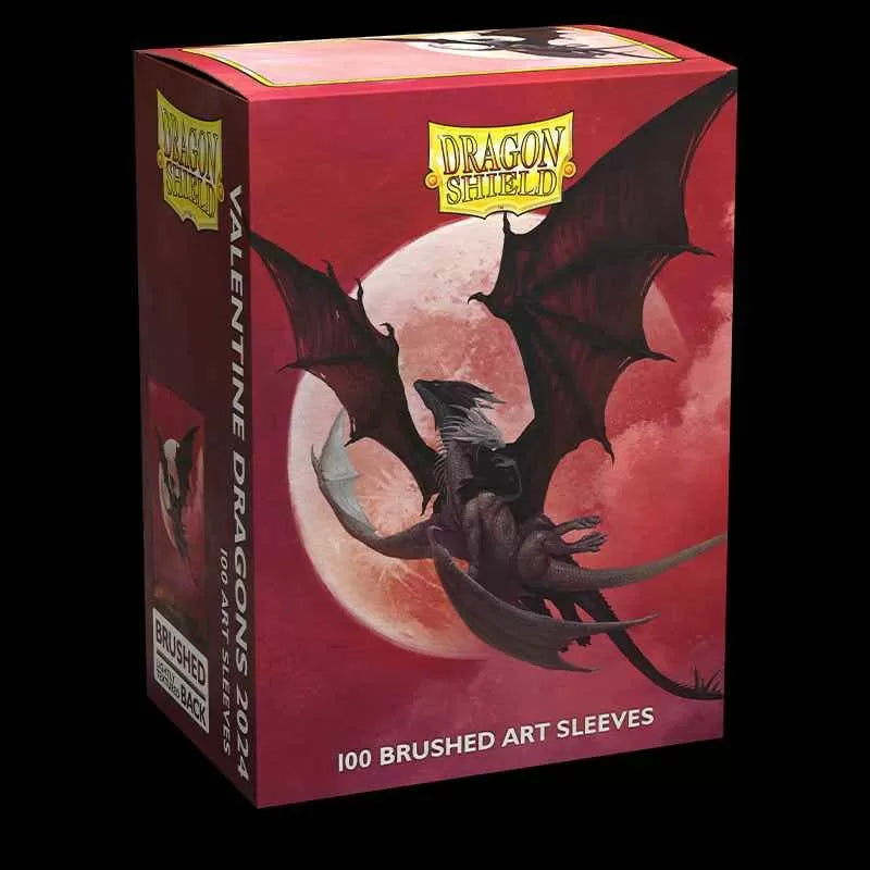 Dragon Shield - Box 100 - Brushed Art - Valentine 2024