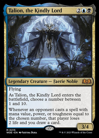 Talion, the Kindly Lord 215 (Wilds of Eldraine) 