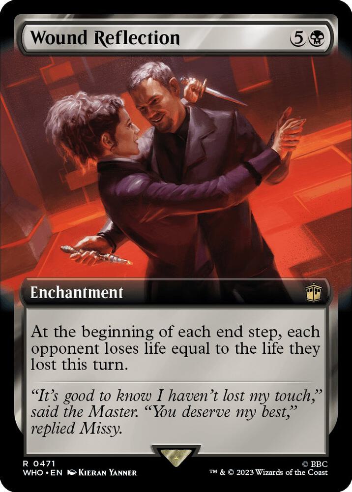 Wound Reflection Extended Art (Universes Beyond: Doctor Who)  - Foil