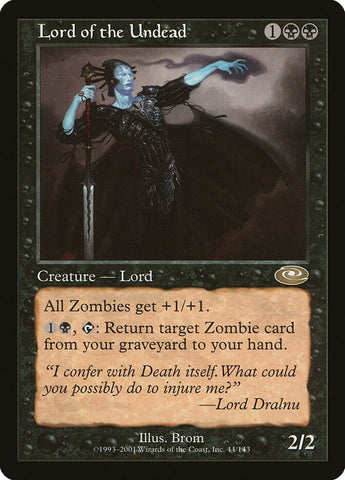 Lord of the Undead 44/143 (Planeshift)  - Foil