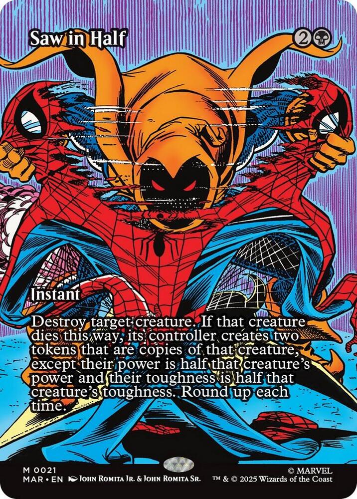 Saw in Half Borderless (Marvel Eternal-Legal) 