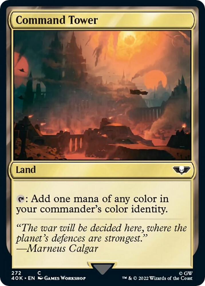 Command Tower 272 272 (Universes Beyond: Warhammer 40,000) 