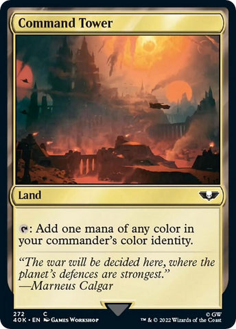 Command Tower 272 272 (Universes Beyond: Warhammer 40,000) 