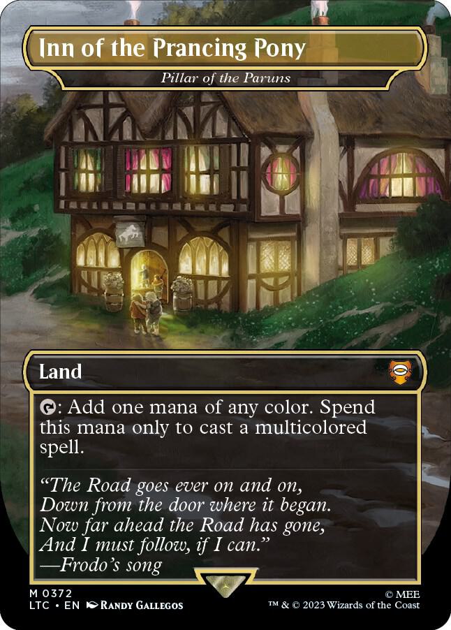 Inn of the Prancing Pony Pillar of the Paruns (Commander: The Lord of the Rings: Tales of Middle-earth)  - Foil