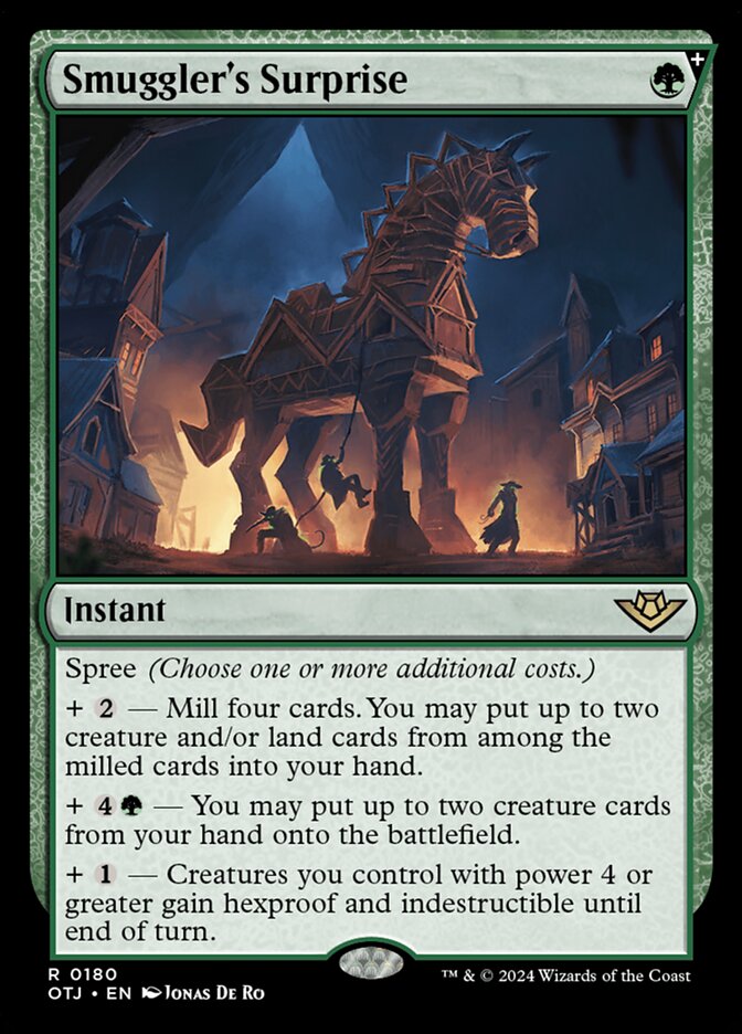 Smugglers Surprise 180/286 (Outlaws of Thunder Junction)  - Foil