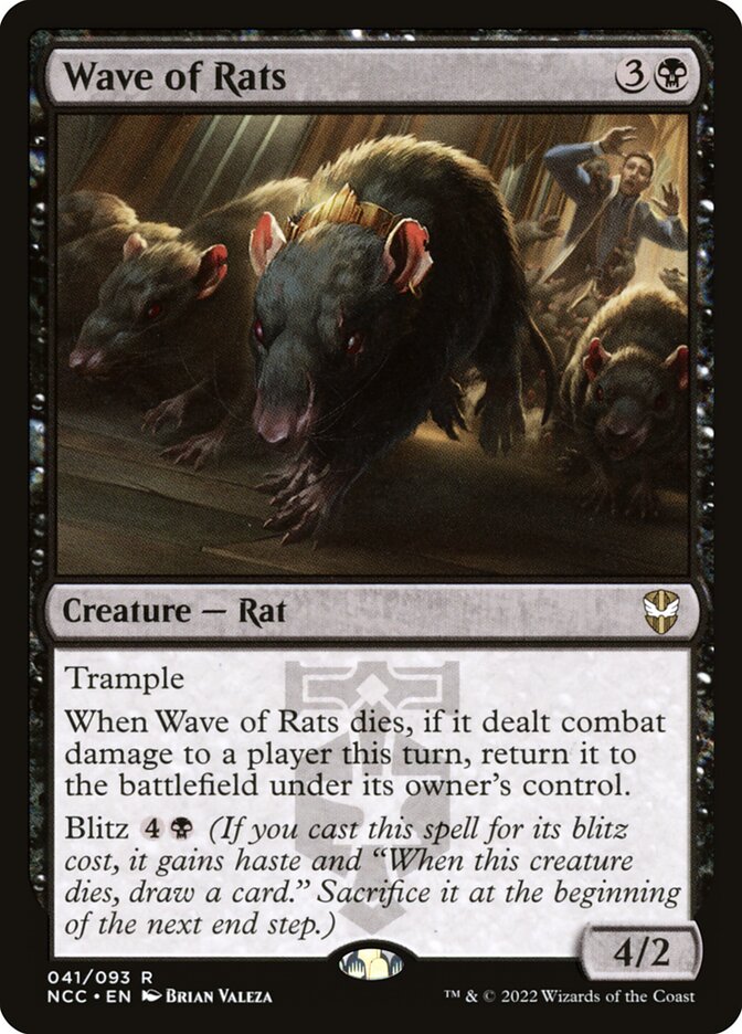 Wave of Rats 41 (Commander: Streets of New Capenna) 