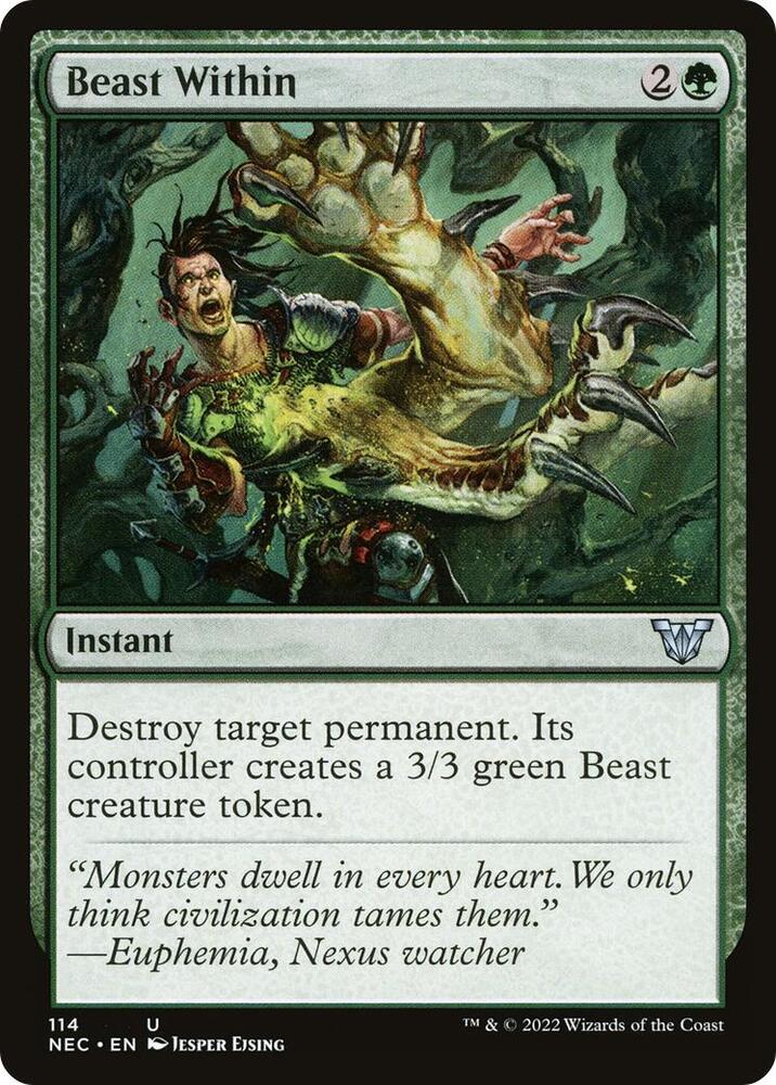 Beast Within (Commander: Kamigawa: Neon Dynasty) 