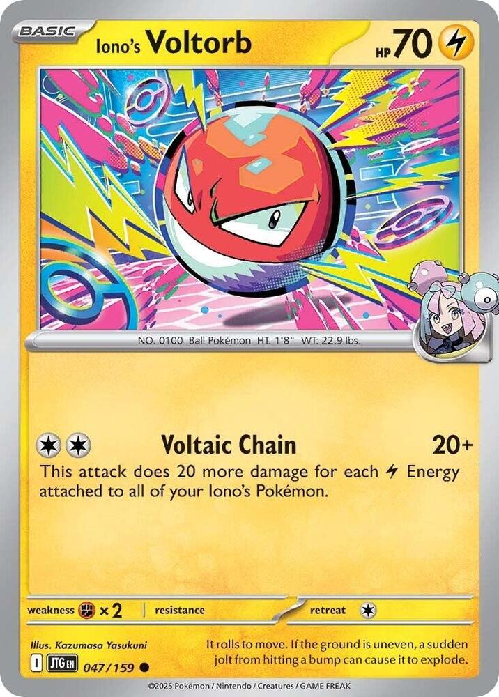 Ionos Voltorb 047/159 (SV09: Journey Together) 