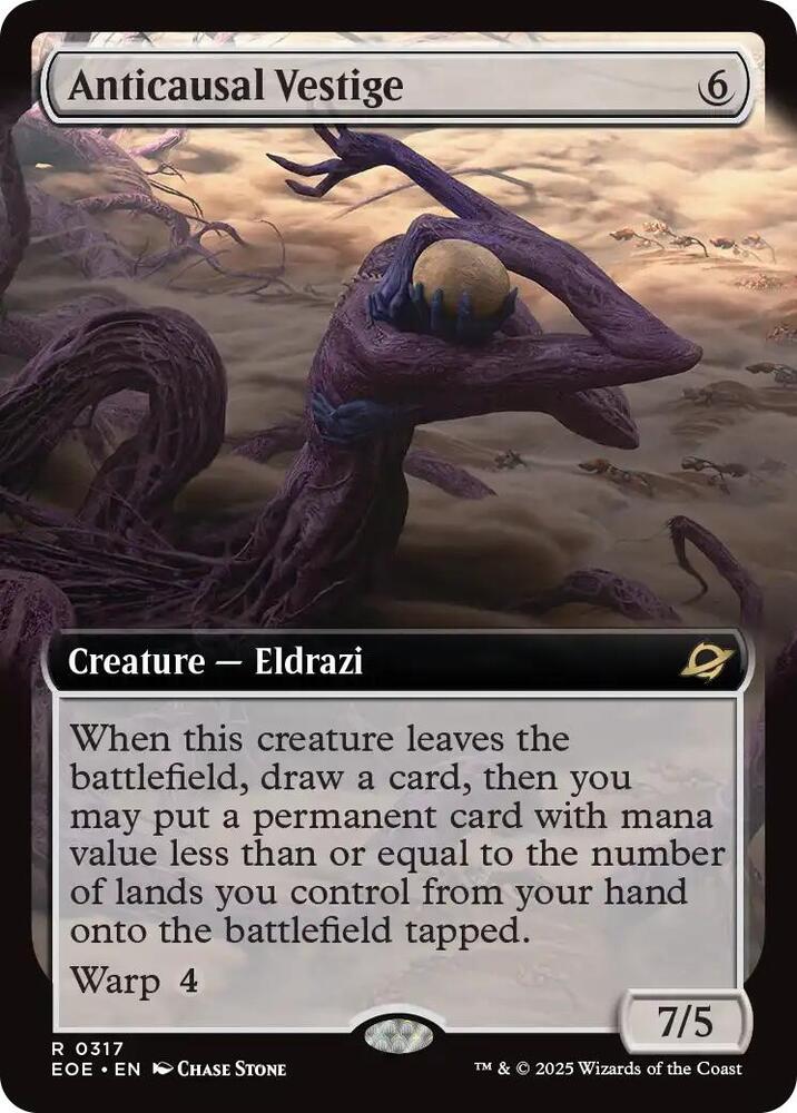 Anticausal Vestige Extended Art (Edge of Eternities) 