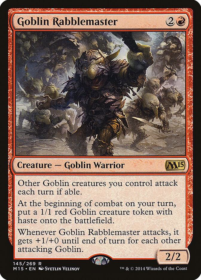 Goblin Rabblemaster (Magic 2015 (M15)) 
