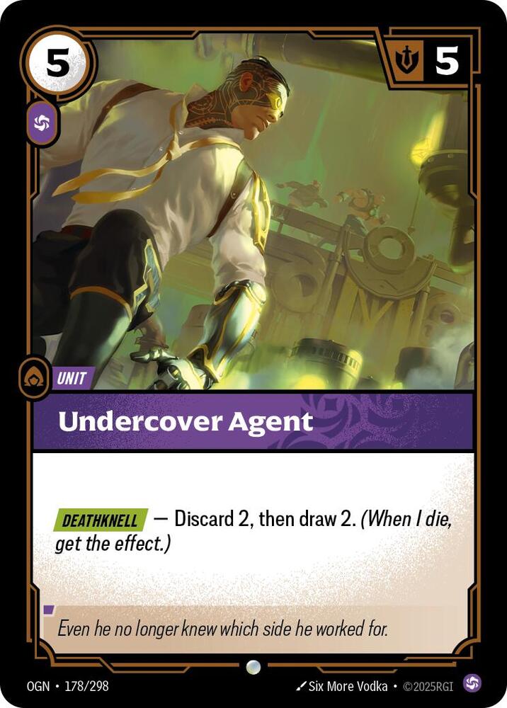 Undercover Agent (Origins)  - Foil