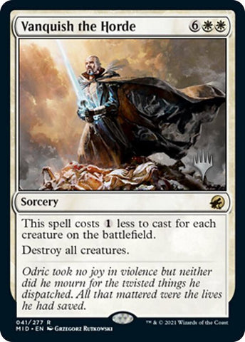 Vanquish the Horde (Promo Pack: Innistrad: Midnight Hunt) 