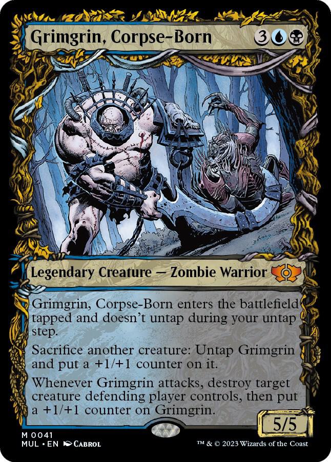 Grimgrin Corpse Born (March of the Machine: Multiverse Legends)  - Foil