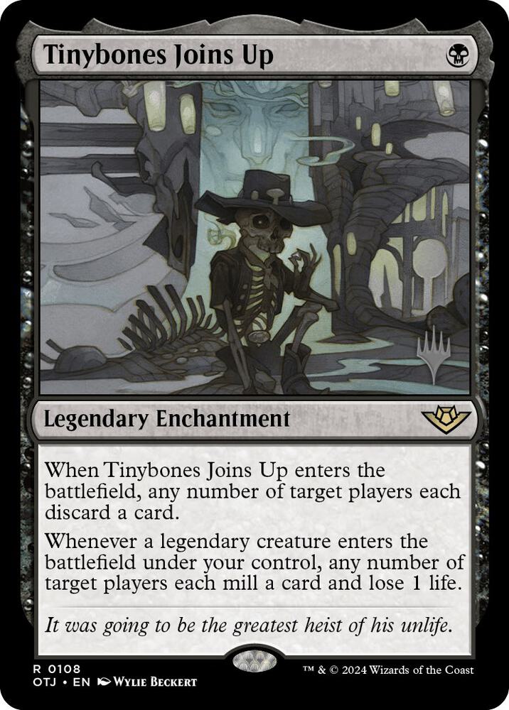 Tinybones Joins Up (Promo Pack: Outlaws of Thunder Junction)  - Foil