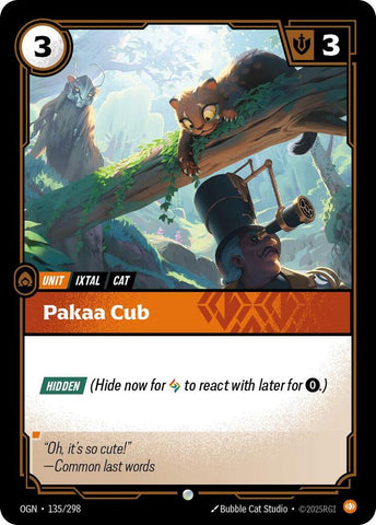 Pakaa Cub (Origins)  - Foil