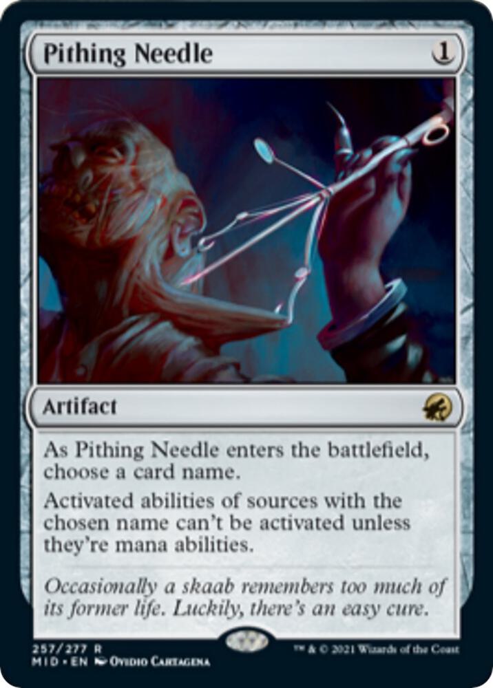 Pithing Needle 257/277 (Innistrad: Midnight Hunt) 
