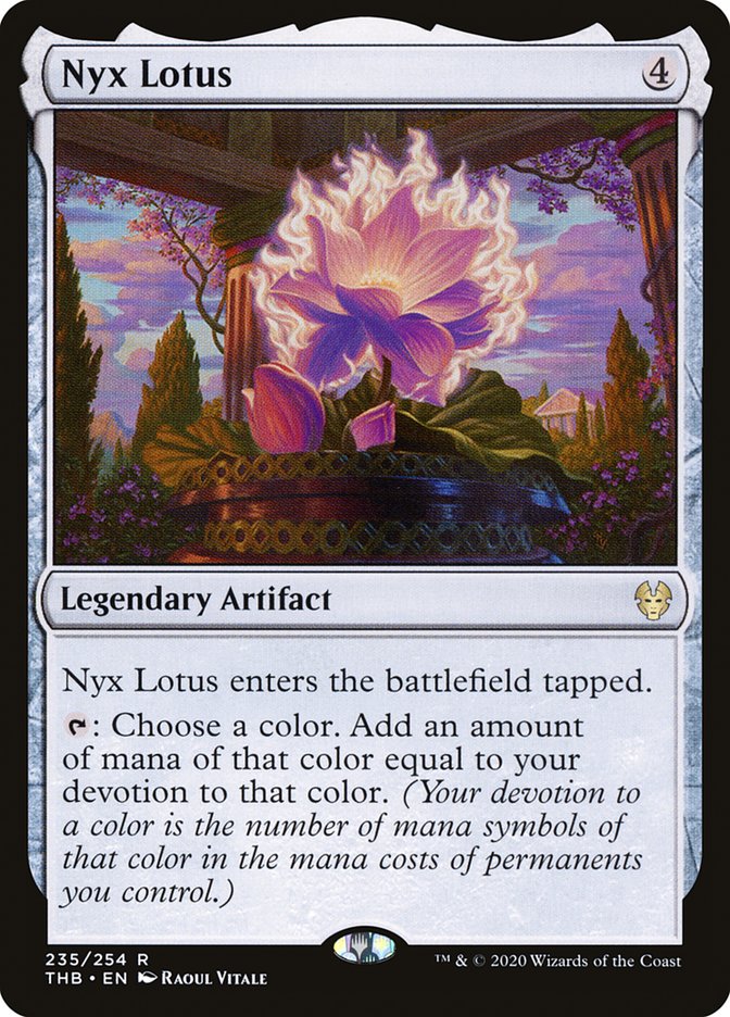 Nyx Lotus 235 (Theros Beyond Death)  - Foil