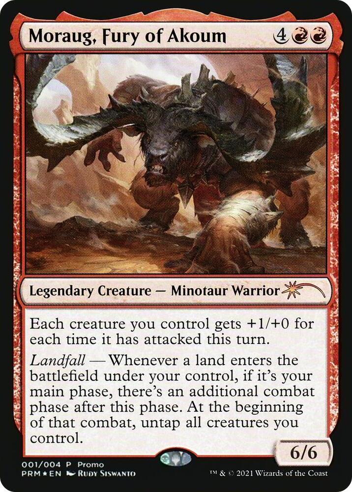 Moraug Fury of Akoum (Unique and Miscellaneous Promos)  - undefined