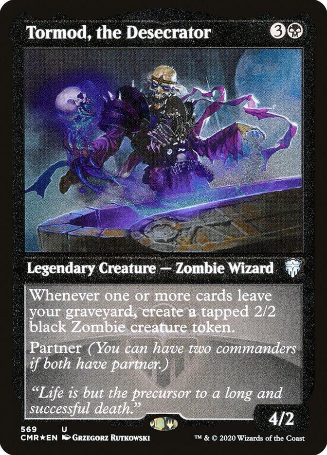 Tormod the Desecrator Foil Etched (Commander Legends)  - Foil
