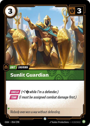 Sunlit Guardian (Origins)  - Foil