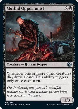 Morbid Opportunist 113/277 (Innistrad: Midnight Hunt) 