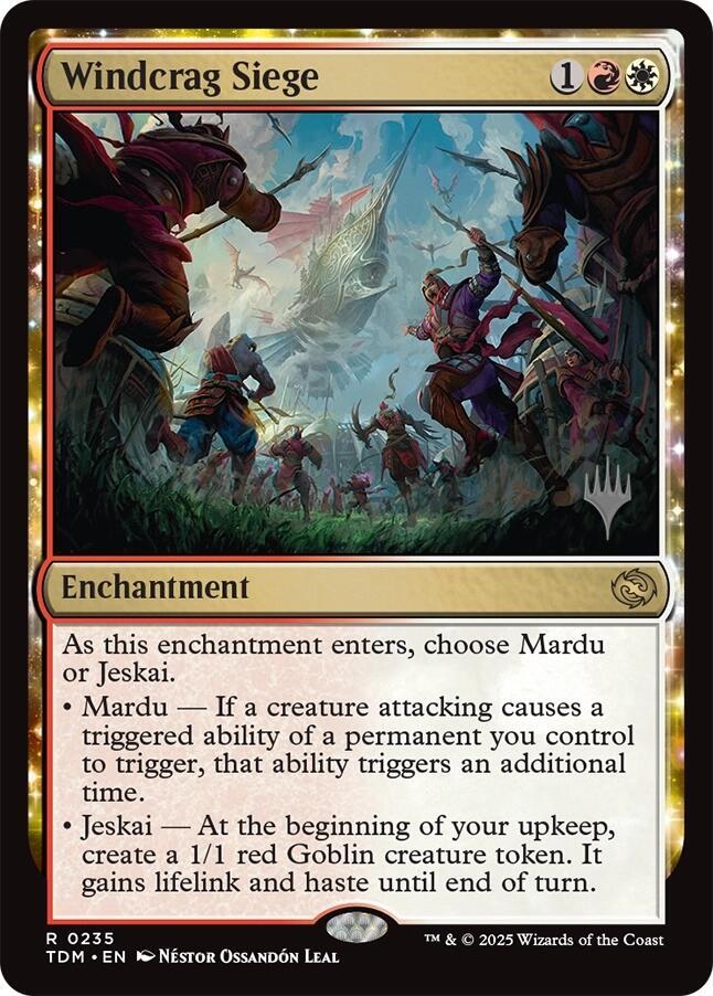 Windcrag Siege (Promo Pack: Tarkir: Dragonstorm) 