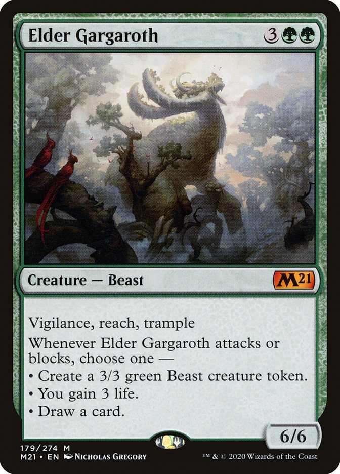 Elder Gargaroth (Core Set 2021) 