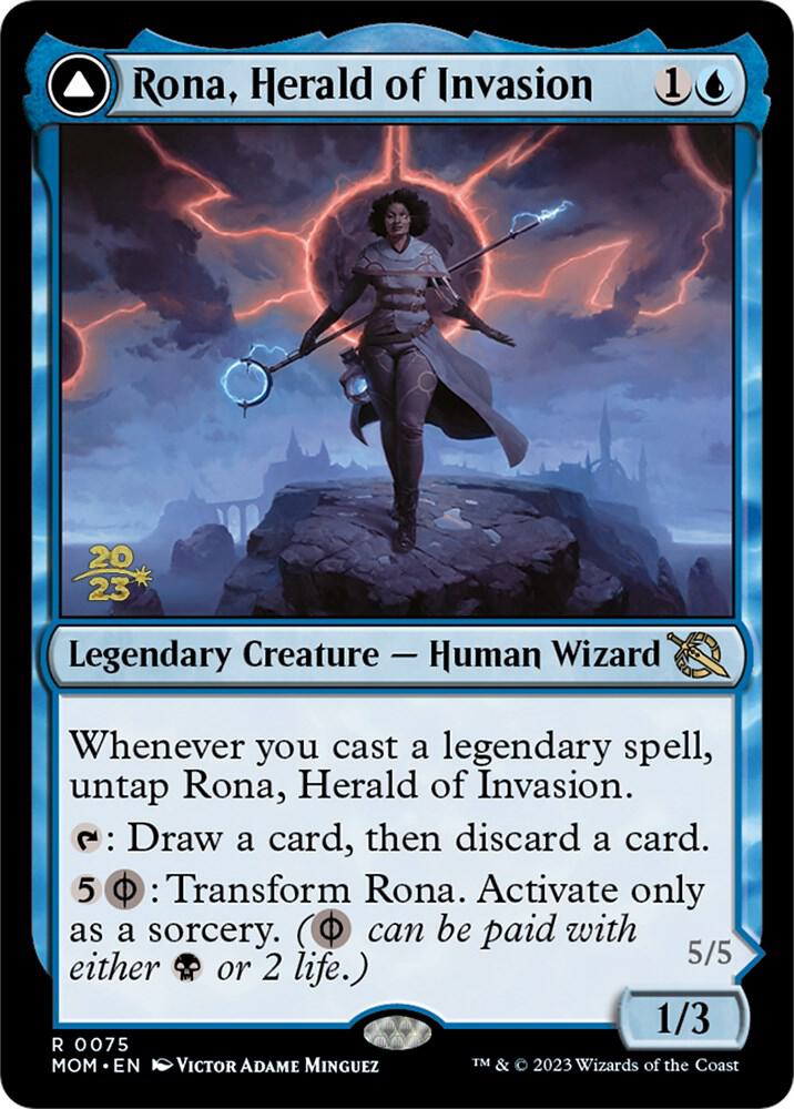 Rona Herald of Invasion (Prerelease Cards)  - Foil