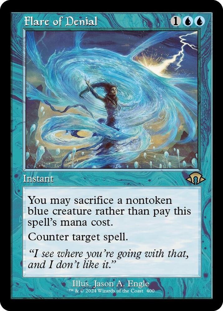 Flare of Denial Retro Frame (Modern Horizons 3) 