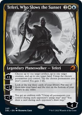 Teferi Who Slows the Sunset 245/534 (Innistrad: Double Feature) 
