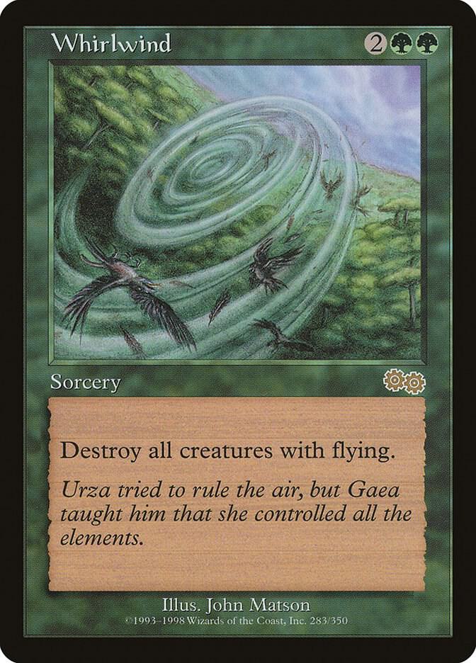 Whirlwind 283/350 (Urza's Saga) 